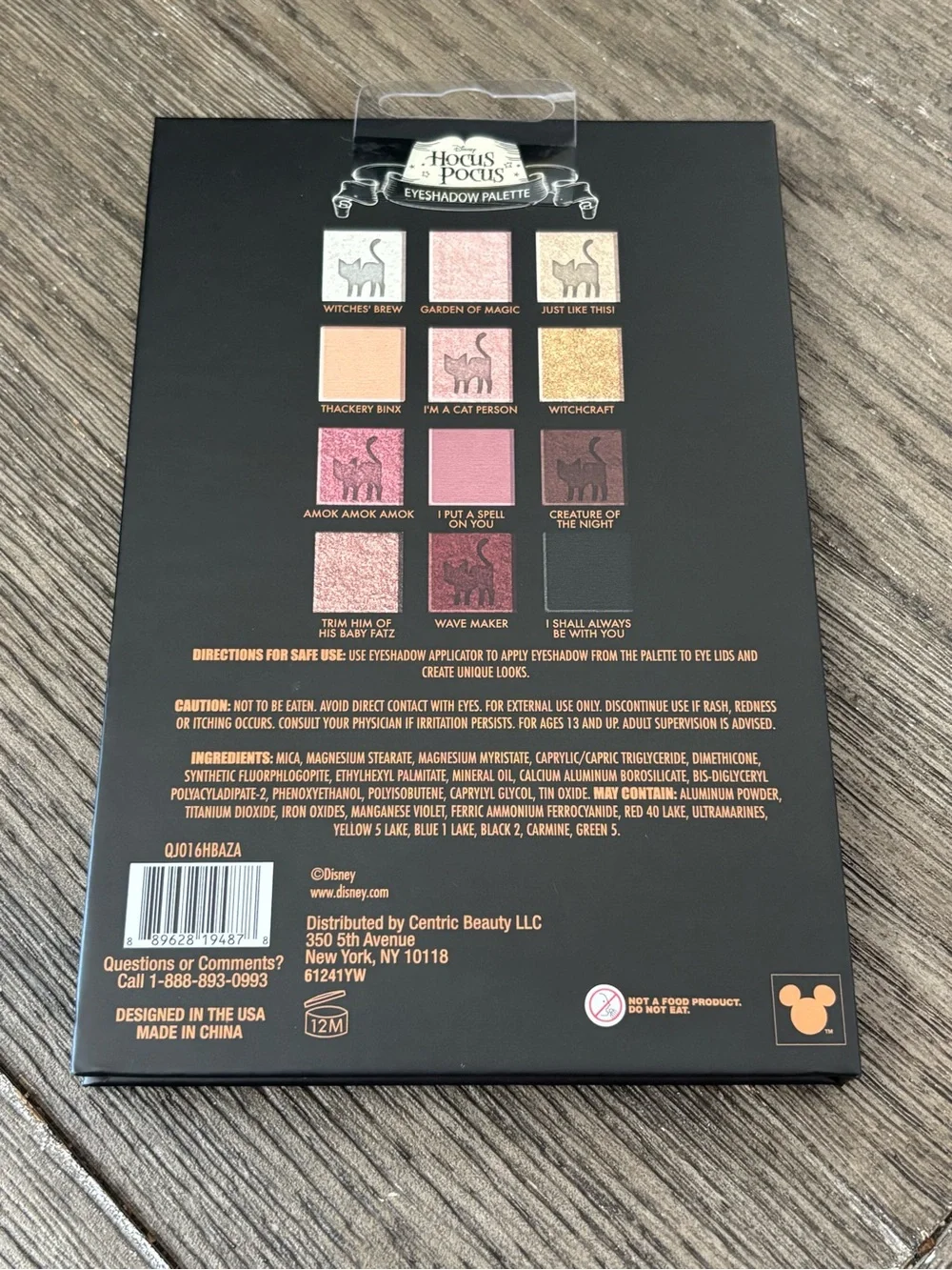 Disney Hocus Pocus Eyeshadow Palette - Limited Edition Halloween